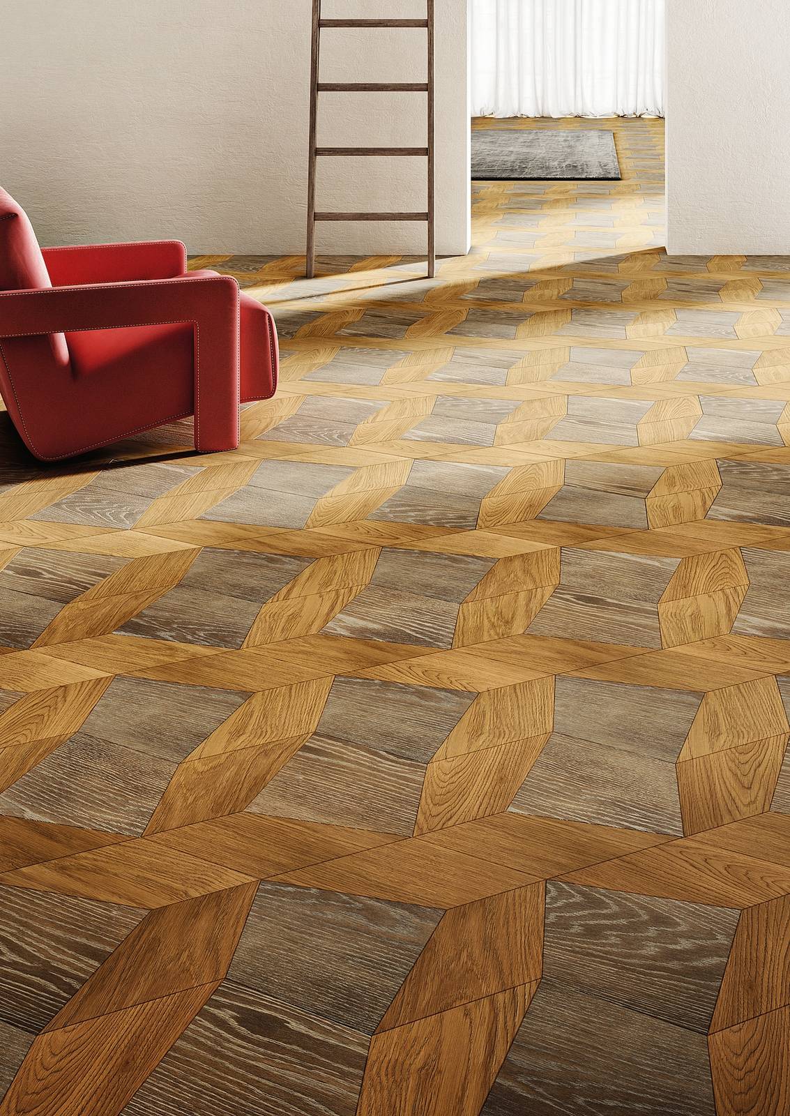 La collezione Tékne di Stile è disponibile in sette varianti corrispondenti ad altrettante fantasie decorative. Sapzio C è formato da elementi che misurano L 44,8 cm, lo spessore è di 5 mm. Prezzo su preventivo. www.stile.com La collezione Tékne di Stile è disponibile in sette varianti corrispondenti ad altrettante fantasie decorative. Sapzio C è formato da elementi che misurano L 44,8 cm, lo spessore è di 5 mm. Prezzo su preventivo. www.stile.com