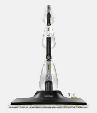 Il pulitore a vapore compatto 4 in 1 SC 1 Multi & Up di Kärcher pulisce senza prodotti chimici e può essere utilizzato come vaporizzatore manuale multifunzionale e come scopa a vapore 3 in 1 grazie al set di bocchette per pavimenti EasyFix Large incluso. Funziona in tre diverse posizioni: superiore, centrale e inferiore. È pronto all'uso in 30 secondi e ha serbatoio dell'acqua rimovibile. Il cavo è lungo 5 m. Misura L 34,5 x P 11,3 x H 19 cm e costa 112,99 euro. Il pulitore a vapore compatto 4 in 1 SC 1 Multi & Up di Kärcher pulisce senza prodotti chimici e può essere utilizzato come vaporizzatore manuale multifunzionale e come scopa a vapore 3 in 1 grazie al set di bocchette per pavimenti EasyFix Large incluso. Funziona in tre diverse posizioni: superiore, centrale e inferiore. È pronto all'uso in 30 secondi e ha serbatoio dell'acqua rimovibile. Il cavo è lungo 5 m. Misura L 34,5 x P 11,3 x H 19 cm e costa 112,99 euro.