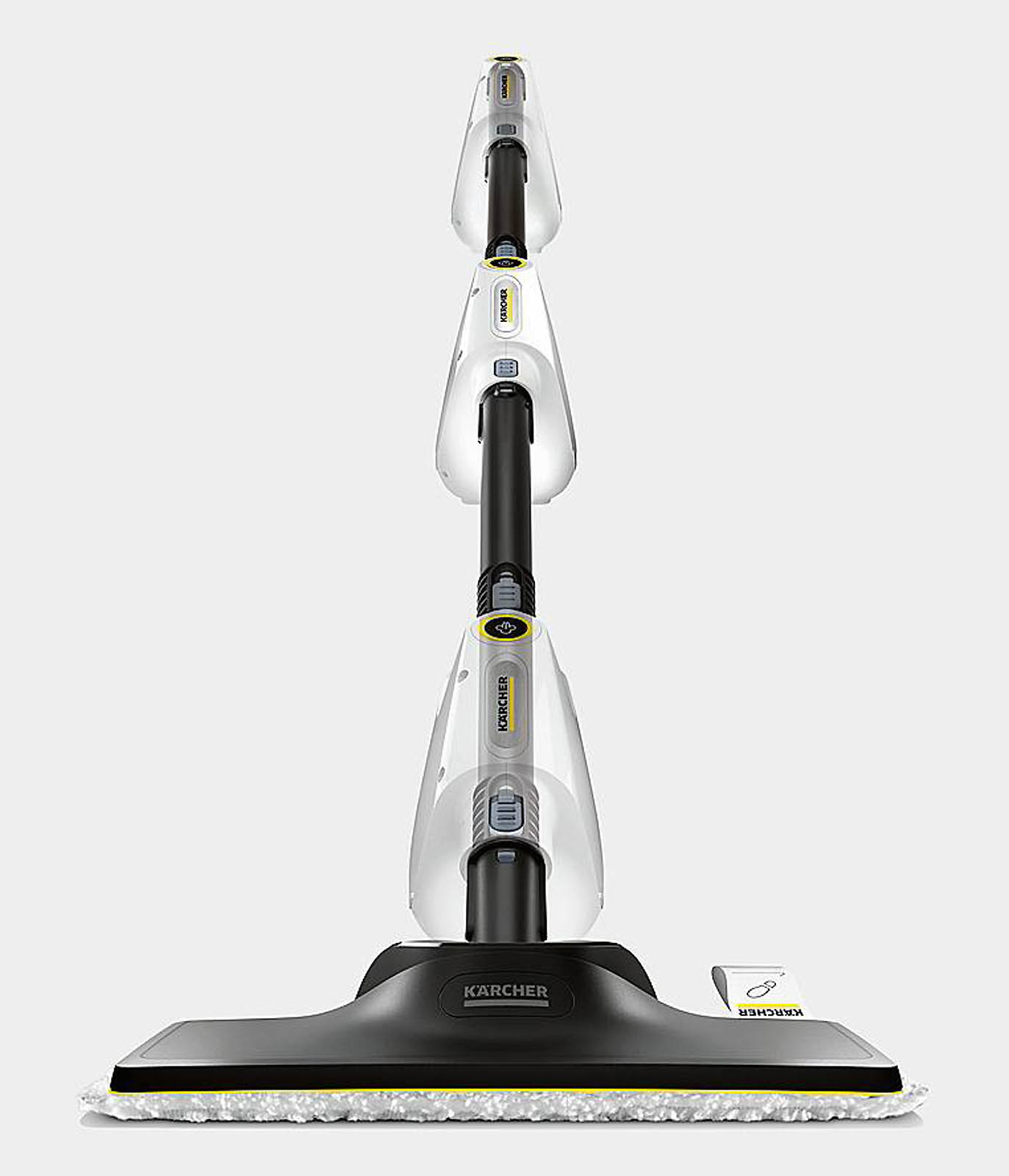Il pulitore a vapore compatto 4 in 1 SC 1 Multi & Up di Kärcher pulisce senza prodotti chimici e può essere utilizzato come vaporizzatore manuale multifunzionale e come scopa a vapore 3 in 1 grazie al set di bocchette per pavimenti EasyFix Large incluso. Funziona in tre diverse posizioni: superiore, centrale e inferiore. È pronto all'uso in 30 secondi e ha serbatoio dell'acqua rimovibile. Il cavo è lungo 5 m. Misura L 34,5 x P 11,3 x H 19 cm e costa 112,99 euro. Il pulitore a vapore compatto 4 in 1 SC 1 Multi & Up di Kärcher pulisce senza prodotti chimici e può essere utilizzato come vaporizzatore manuale multifunzionale e come scopa a vapore 3 in 1 grazie al set di bocchette per pavimenti EasyFix Large incluso. Funziona in tre diverse posizioni: superiore, centrale e inferiore. È pronto all'uso in 30 secondi e ha serbatoio dell'acqua rimovibile. Il cavo è lungo 5 m. Misura L 34,5 x P 11,3 x H 19 cm e costa 112,99 euro.