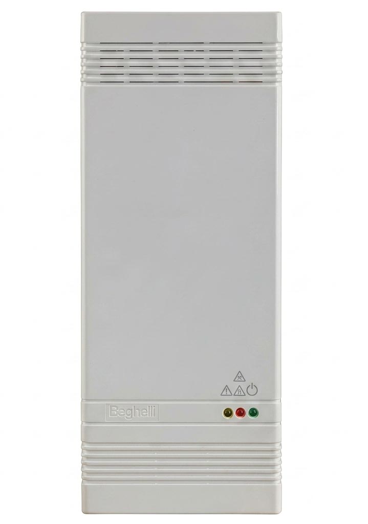 SentiGasDuo DL145 di Beghelli segnala la presenza di metano e monossido di carbonio a concentrazioni già notevolmente inferiori alle soglie di sicurezza, attivando una spia a LED rossa e un segnalatore acustico. Costa 169 euro. www.beghelli.it