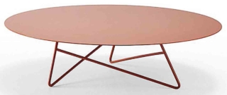 Ermione di Memedesign, disponibile in 3 misure, ha il piano rotondo e la struttura esile d'acciaio verniciato opaco in 18 colori RAL e 2 metallizzati. Misura Ø 90 x H 25 cm. www.memedesign.it Ermione di Memedesign, disponibile in 3 misure, ha il piano rotondo e la struttura esile d'acciaio verniciato opaco in 18 colori RAL e 2 metallizzati. Misura Ø 90 x H 25 cm. www.memedesign.it