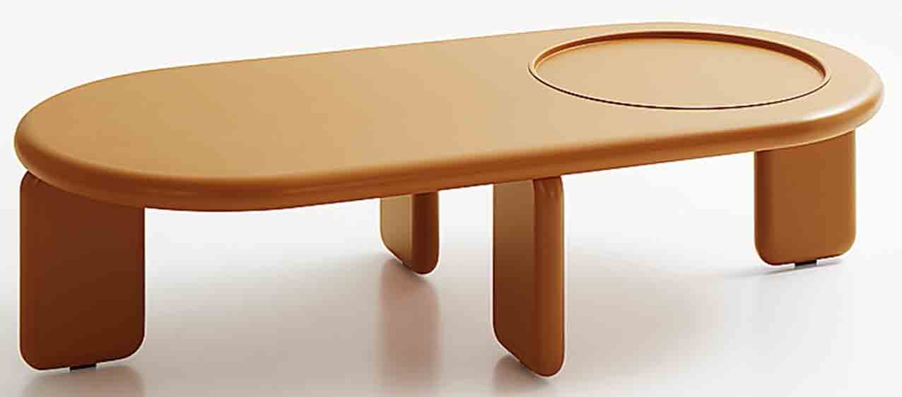 Realizzato in Mdf con finitura laccato giallo opaco, Orion di Lema ha il piano dotato di un vassoio non asportabile di lamiera di ferro. Misura L 150 x P 70 x H 37 cm. www.lemamobili.it Realizzato in Mdf con finitura laccato giallo opaco, Orion di Lema ha il piano dotato di un vassoio non asportabile di lamiera di ferro. Misura L 150 x P 70 x H 37 cm. www.lemamobili.it