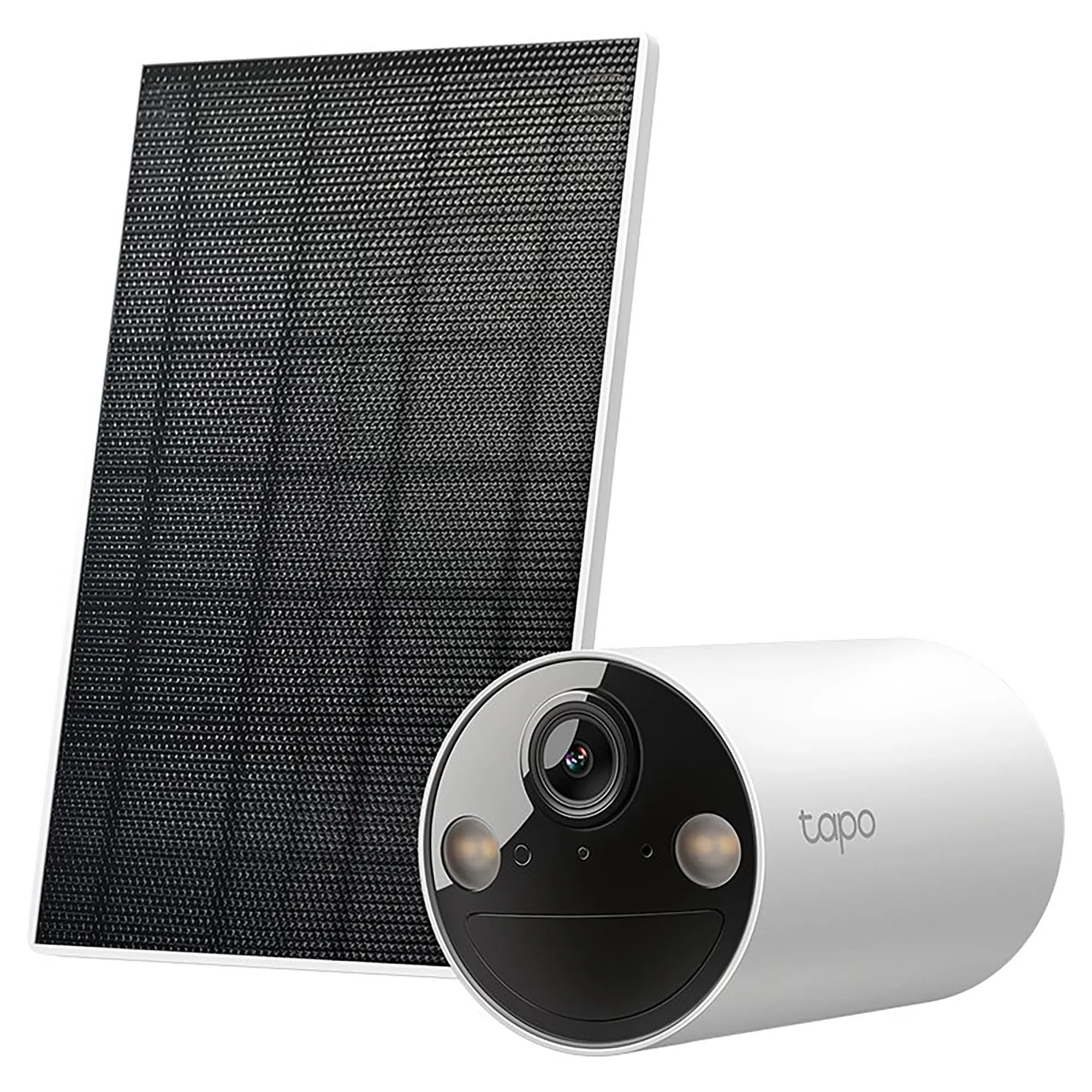 La telecamera da esterno Tapo TC82KIT
in vendita da Tecnomat, plug and play a batteria con pannello solare, evita la necessità di cablaggi complessi grazie alla trasmissione Wi-Fi e dunque facilita il posizionamento. Ha capacità di visione notturna a colori e si integra in reti preesistenti. Costa 49 euro. www.tecnomat.it