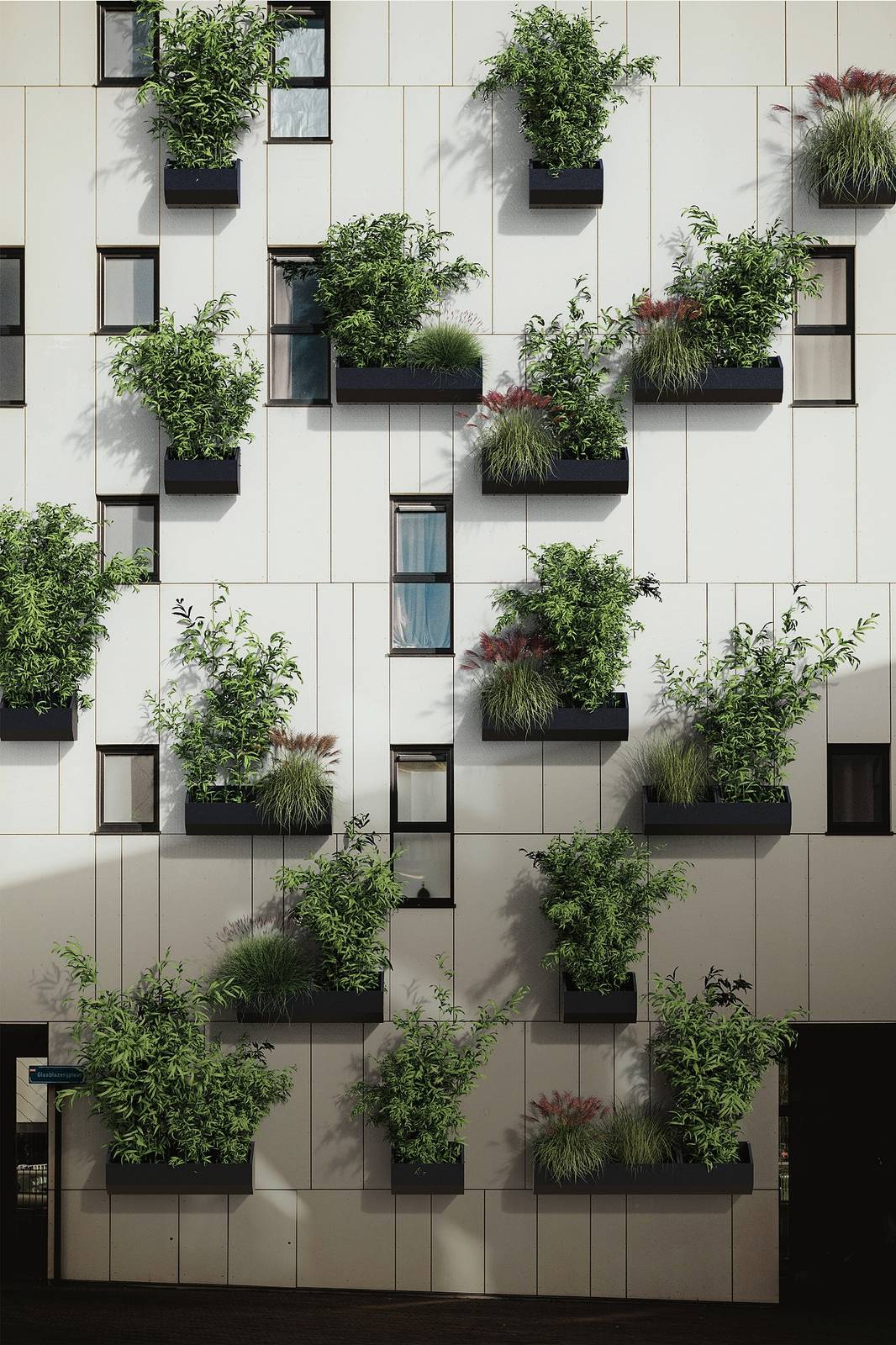 VP Modulo Tree Pot di VerdeProfilo®, evoluzione del sistema brevettato VP Modulo, unisce modularità e capacità di ospitare piante di maggiori dimensioni, per giardini verticali dinamici. Si compone di un vaso di lamiera verniciata con pannello interno di polistirene ignifugo. www.verdeprofilo.com