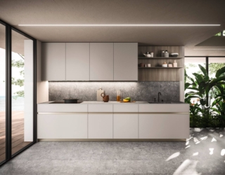 Basi con profondità di 70 centimetri per la cucina Ak_Project Home_08 di Arrital pensata per il massimo comfort quotidiano. I pensili sono dotati internamente dell’innovativo meccanismo Up_Down, che consente di raggiungere con facilità anche i vani più alti, migliorando l’ergonomia e rendendo ogni spazio facilmente accessibile. Inoltre, il sistema integra l' illuminazione LED, ideale per valorizzare il piano di lavoro e creare un’atmosfera accogliente, con la possibilità di inserire prese elettriche integrate, per avere sempre a disposizione punti di alimentazione pratici e discreti. Prezzo su richiesta. https://www.arrital.it
Basi con profondità di 70 centimetri per la cucina Ak_Project Home_08 di Arrital pensata per il massimo comfort quotidiano. I pensili sono dotati internamente dell’innovativo meccanismo Up_Down, che consente di raggiungere con facilità anche i vani più alti, migliorando l’ergonomia e rendendo ogni spazio facilmente accessibile. Inoltre, il sistema integra l' illuminazione LED, ideale per valorizzare il piano di lavoro e creare un’atmosfera accogliente, con la possibilità di inserire prese elettriche integrate, per avere sempre a disposizione punti di alimentazione pratici e discreti. Prezzo su richiesta. https://www.arrital.it