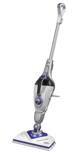 La lavapavimenti a vapore 2in1 Steam Mop BHSM1615DSM-QS di Black+Decker con testa triangolabile estraibile elimina germi e batteri. È dotata di generatore di vapore portatile e di guanto SteaMitt™ che genera vapore direttamente dal palmo della mano. Ha una potenza di 1.600 W, il cavo
è lungo 7 metri. Costa 179,90 euro. La lavapavimenti a vapore 2in1 Steam Mop BHSM1615DSM-QS di Black+Decker con testa triangolabile estraibile elimina germi e batteri. È dotata di generatore di vapore portatile e di guanto SteaMitt™ che genera vapore direttamente dal palmo della mano. Ha una potenza di 1.600 W, il cavo
è lungo 7 metri. Costa 179,90 euro.