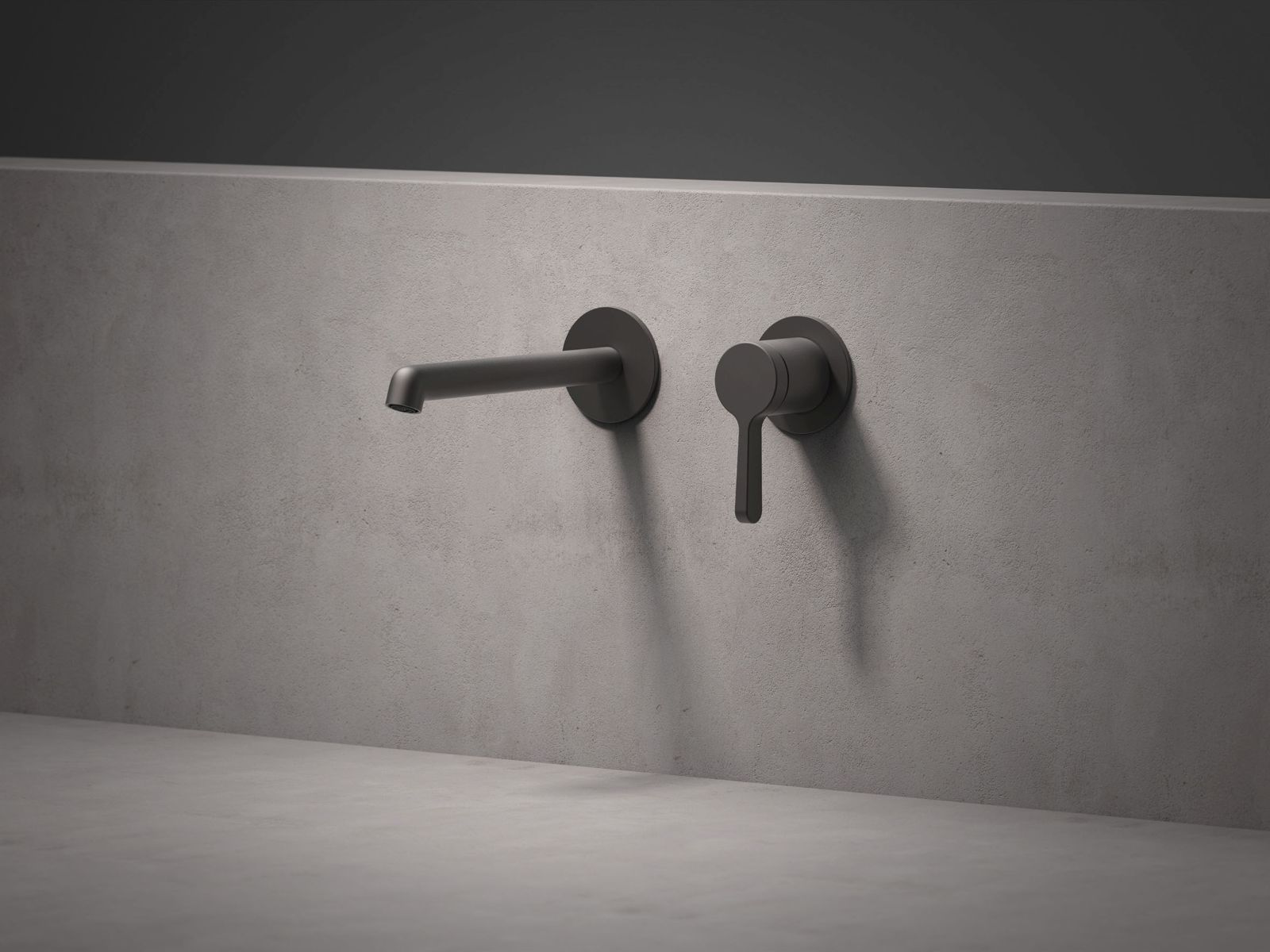 Si ispira a elementi geometrici archetipi il miscelatore per lavabo da parete Torino di Fantini con maniglia. Disponibile in svariate finiture, in foto è nella finitura deep black PVD. Ha limitatore di portata 5 l/min. L’interasse della bocca misura 15 cm. Prezzo 983 euro. www.fantini.it Si ispira a elementi geometrici archetipi il miscelatore per lavabo da parete Torino di Fantini con maniglia. Disponibile in svariate finiture, in foto è nella finitura deep black PVD. Ha limitatore di portata 5 l/min. L’interasse della bocca misura 15 cm. Prezzo 983 euro. www.fantini.it