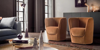 Poltrone compatte di design: più di 20 modelli belli e comodi per arredare anche piccoli soggiorni
