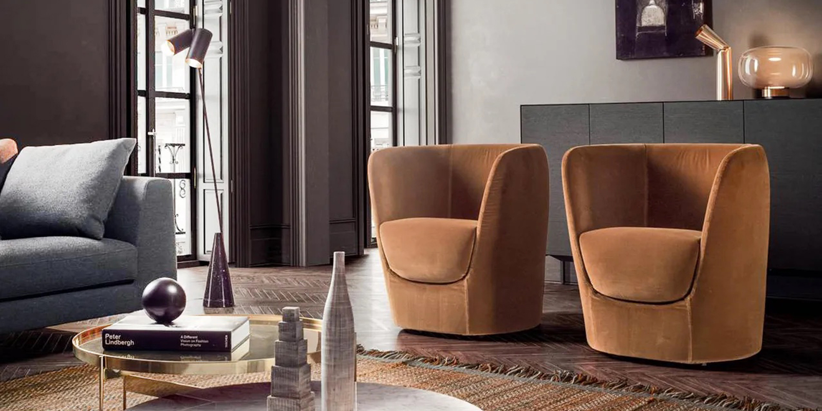 Poltrone compatte di design: più di 20 modelli belli e comodi per arredare anche piccoli soggiorni