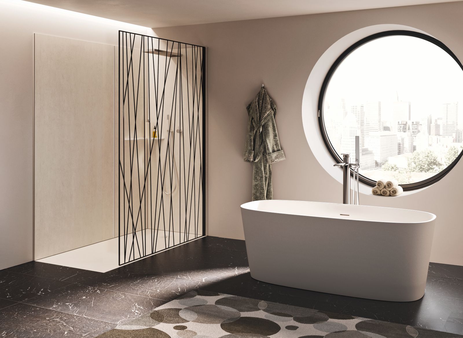 Come la pianta perenne ricca di piccoli fiori da cui prende il nome la vasca freestanding Nemesia di Relax ha dimensioni contenute, ma è solida ed elegante. È realizzata in Solid Surface, materiale resistente e robusto, caldo e setoso al tatto. Di origine bio certificata GREENGUARD Gold, questo materiale è virucida e fungicida ed è ripristinabile con una semplice spugna abrasiva. La vasca è garantita 5 anni contro ingiallimento e resistenza ai raggi UV ed è disponibile anche nella finitura nera. Misura L 150 x P 65 x H 56 cm. Prezzo nella finitura bianca in foto 5.519 euro. www.relaxsrl.com Come la pianta perenne ricca di piccoli fiori da cui prende il nome la vasca freestanding Nemesia di Relax ha dimensioni contenute, ma è solida ed elegante. È realizzata in Solid Surface, materiale resistente e robusto, caldo e setoso al tatto. Di origine bio certificata GREENGUARD Gold, questo materiale è virucida e fungicida ed è ripristinabile con una semplice spugna abrasiva. La vasca è garantita 5 anni contro ingiallimento e resistenza ai raggi UV ed è disponibile anche nella finitura nera. Misura L 150 x P 65 x H 56 cm. Prezzo nella finitura bianca in foto 5.519 euro. www.relaxsrl.com
