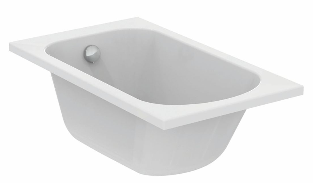 La vasca rettangolare Simplicity a incasso di Ideal Standard è distribuita da Leroy Merlin. Realizzata in acrilico lucido bianco, ha una capacità fino al troppopieno di 125 litri. Misura L 120 x 70 cm. Prezzo 136,90 euro. www.leroymerlin.it La vasca rettangolare Simplicity a incasso di Ideal Standard è distribuita da Leroy Merlin. Realizzata in acrilico lucido bianco, ha una capacità fino al troppopieno di 125 litri. Misura L 120 x 70 cm. Prezzo 136,90 euro. www.leroymerlin.it