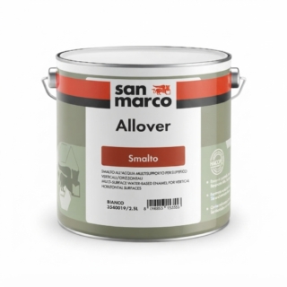 Allover Smalto di San Marco, satinato all'acqua e adatto a diversi supporti, ha un'elevata durezza superficiale e resiste all'abrasione. Costa a partire da 20 euro in base a colore
e confezione. www.san-marco.com Allover Smalto di San Marco, satinato all'acqua e adatto a diversi supporti, ha un'elevata durezza superficiale e resiste all'abrasione. Costa a partire da 20 euro in base a colore
e confezione. www.san-marco.com
