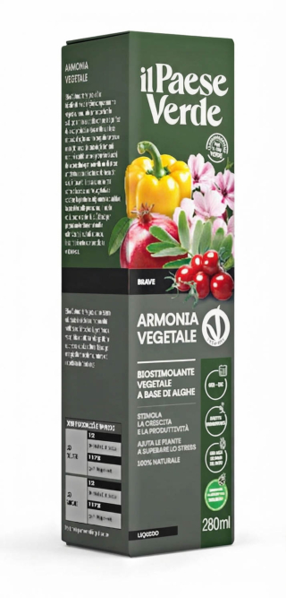 Armonia Vegetale di Il Paese Verde è un biostimolatore che innalza le difese naturali contro gli stress climatici. Primo concime certificato VEGANOK®, costa 14,90 euro. www.ilpaeseverde.it Armonia Vegetale di Il Paese Verde è un biostimolatore che innalza le difese naturali contro gli stress climatici. Primo concime certificato VEGANOK®, costa 14,90 euro. www.ilpaeseverde.it