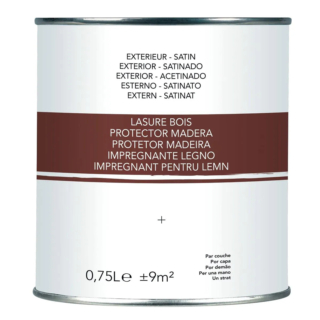 L'impregnante per legno da esterno
a base acqua di Leroy Merlin è inodore e satinato, in tinta noce chiaro. Va applicato su fondo asciutto. La latta da 0,75 l costa 5,99 euro. www.leroymerlin.it L'impregnante per legno da esterno
a base acqua di Leroy Merlin è inodore e satinato, in tinta noce chiaro. Va applicato su fondo asciutto. La latta da 0,75 l costa 5,99 euro. www.leroymerlin.it