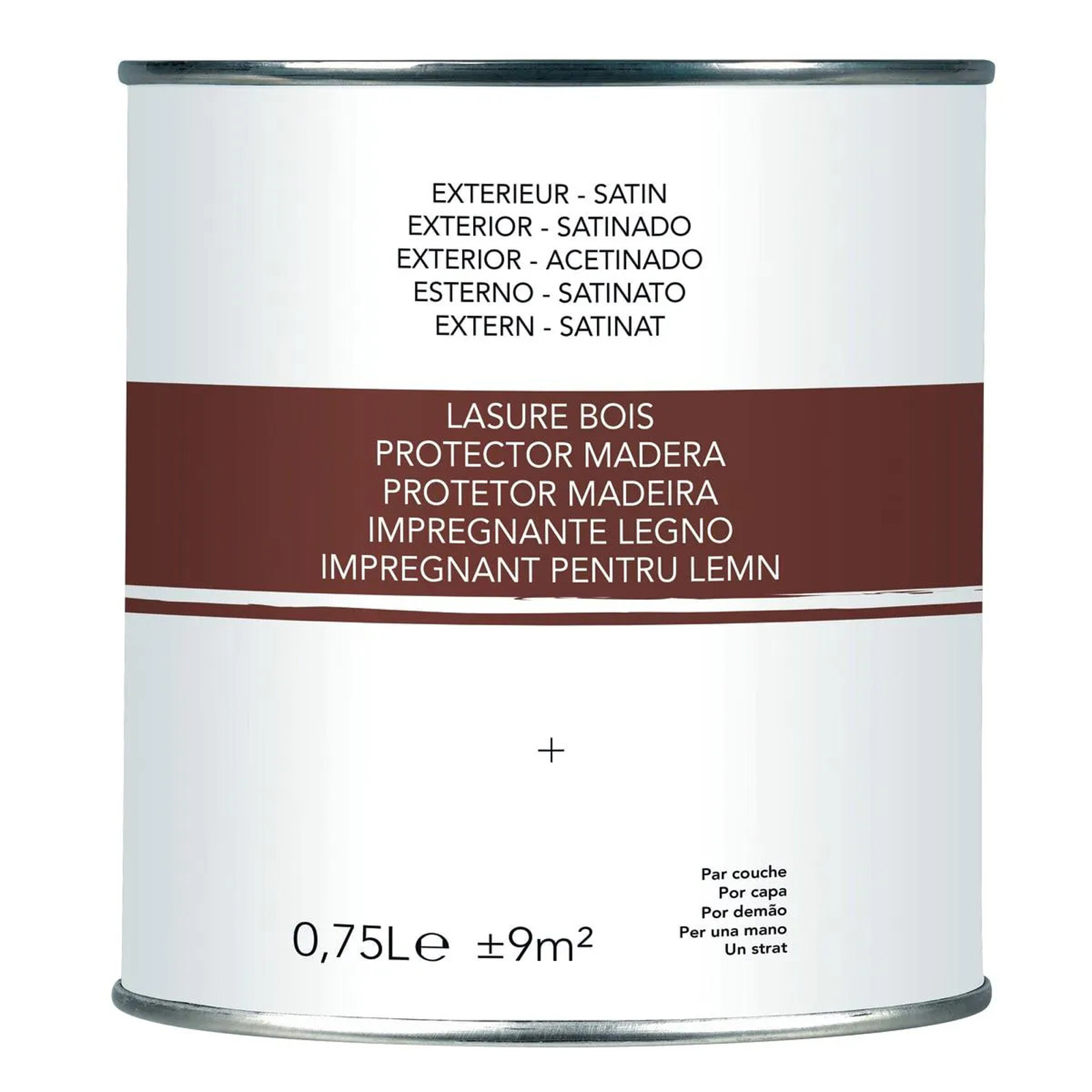 L'impregnante per legno da esterno
a base acqua di Leroy Merlin è inodore e satinato, in tinta noce chiaro. Va applicato su fondo asciutto. La latta da 0,75 l costa 5,99 euro. www.leroymerlin.it L'impregnante per legno da esterno
a base acqua di Leroy Merlin è inodore e satinato, in tinta noce chiaro. Va applicato su fondo asciutto. La latta da 0,75 l costa 5,99 euro. www.leroymerlin.it
