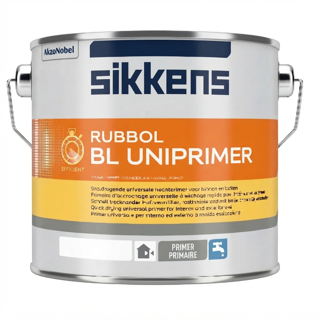 Primer d'adesione, Rubbol BL Uniprimer di Sikkens è ideale su legno, ferro, lamiera zincata, alluminio, plastica. In tinta Bianco/Base W05 costa 39,76 euro al litro. www.sikkens.it Primer d'adesione, Rubbol BL Uniprimer di Sikkens è ideale su legno, ferro, lamiera zincata, alluminio, plastica. In tinta Bianco/Base W05 costa 39,76 euro al litro. www.sikkens.it