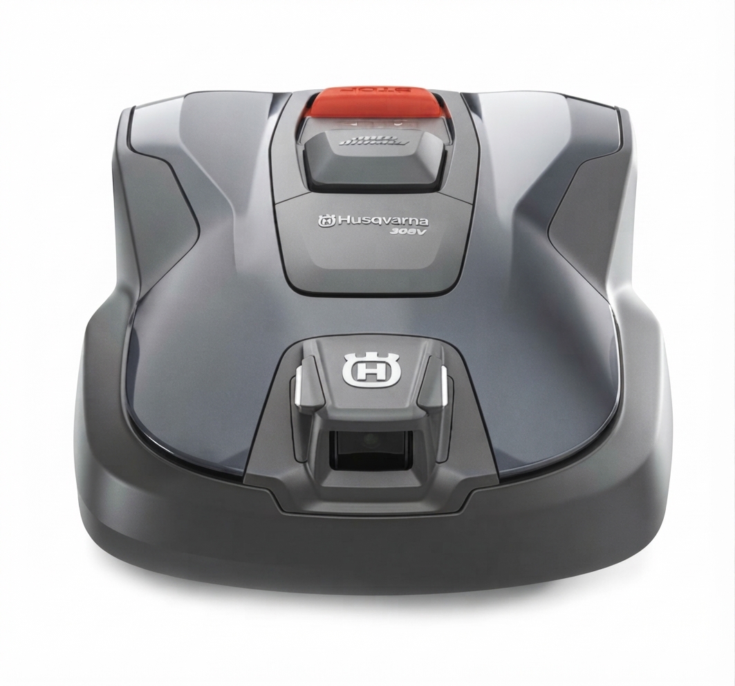 Il robot AUTOMOWER®
308V di Husqvarna è dotato di telecamera intuitiva Vision AI. Costa 1.599 euro. www.husqvarna.com Il robot AUTOMOWER®
308V di Husqvarna è dotato di telecamera intuitiva Vision AI. Costa 1.599 euro. www.husqvarna.com