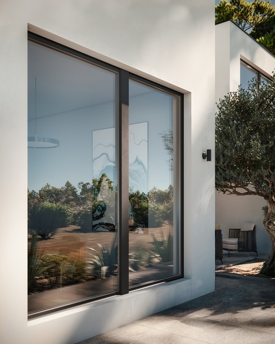 Il sistema per serramenti LivIng Free Light di Schüco PWS Italia ha profili in pvc a 7 camere, con cui realizzare finestre e portefinestre con ampia superficie vetrata. Può montare vetri stratificati o temperati, resistenti e sicuri per le persone in caso di rottura. Lo spessore del vetro può arrivare fino a 46 mm. Ha tre guarnizioni, che offrono protezione contro infiltrazioni, umidità e rumori esterni. www.schuecopws.it Il sistema per serramenti LivIng Free Light di Schüco PWS Italia ha profili in pvc a 7 camere, con cui realizzare finestre e portefinestre con ampia superficie vetrata. Può montare vetri stratificati o temperati, resistenti e sicuri per le persone in caso di rottura. Lo spessore del vetro può arrivare fino a 46 mm. Ha tre guarnizioni, che offrono protezione contro infiltrazioni, umidità e rumori esterni. www.schuecopws.it