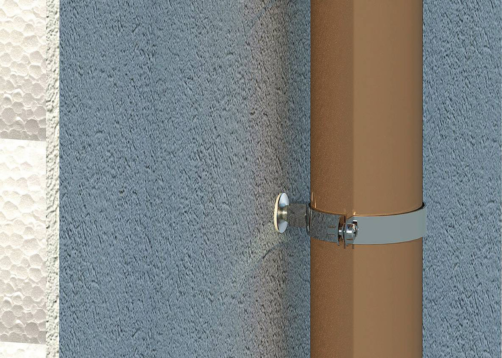 FID-V M8 Plus di Fischer, con tassello FID II Plus, vite speciale a doppio filetto e rondella di alluminio, è progettato per fissare i collari dei pluviali sui pannelli dei sistemi compositi di isolamento termico esterno (ETICS). La confezione da 2 pezzi costa 4,99 euro. www.fischer.it FID-V M8 Plus di Fischer, con tassello FID II Plus, vite speciale a doppio filetto e rondella di alluminio, è progettato per fissare i collari dei pluviali sui pannelli dei sistemi compositi di isolamento termico esterno (ETICS). La confezione da 2 pezzi costa 4,99 euro. www.fischer.it