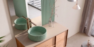 lavabo da appoggio Hera di Acquabella