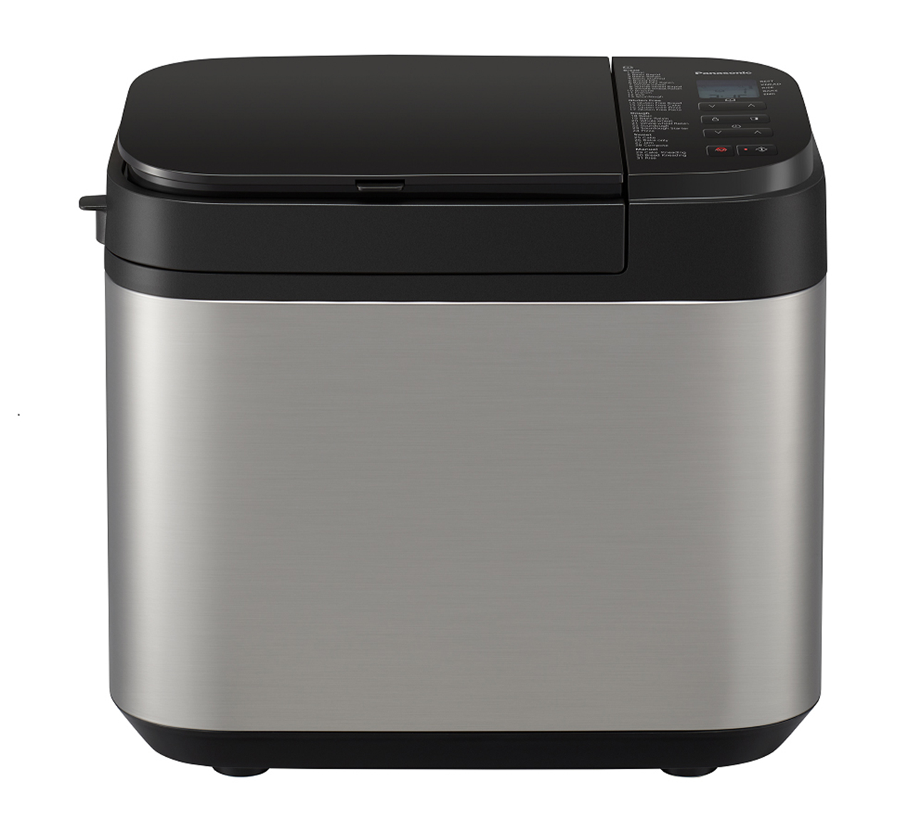 Macchina con dispenser per ingredienti aggiuntivi come uvetta/frutta secca
Dotata di dispenser per lievito e per ingredienti aggiuntivi come uvetta/frutta secca, la macchina del pane SD-YR2550 di Panasonic ha 31 programmi automatici e doppio sensore che rileva sia la temperatura dell’ambiente circostante sia quella interna, regolando e controllando le tempistiche per una perfetta lievitazione. Tra le nuove funzioni ha 4 programmi gluten-free dedicati all’uso di farine senza glutine. Misura L 41 x P 25 x H 36 cm. Prezzo 280 euro. www.panasonic.com/it