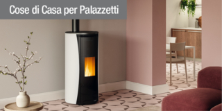 La stufa a pellet che arreda: Vivì di Palazzetti compatta, 5 stelle, in classe A+ e con Wi-Fi integrato