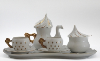 servizio da tavola proveniente dalla Società Ceramica Italiana