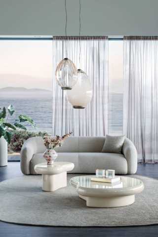 Sono completamente prodotti in legno laccato beige lucido i tavolini Matera di Cattelan Italia che sono caratterizzati da una forma organica e arrotondata. Le diverse altezze permettono non solo di accostarli, ma anche di sovrapporli. Misura L 63 x P 55 x H 52 cm, L 80 x P 53 x H 40 cm e L 120 x P 102 x H 28 cm. Prezzo su richiesta. https://www.cattelanitalia.com Sono completamente prodotti in legno laccato beige lucido i tavolini Matera di Cattelan Italia che sono caratterizzati da una forma organica e arrotondata. Le diverse altezze permettono non solo di accostarli, ma anche di sovrapporli. Misura L 63 x P 55 x H 52 cm, L 80 x P 53 x H 40 cm e L 120 x P 102 x H 28 cm. Prezzo su richiesta. https://www.cattelanitalia.com