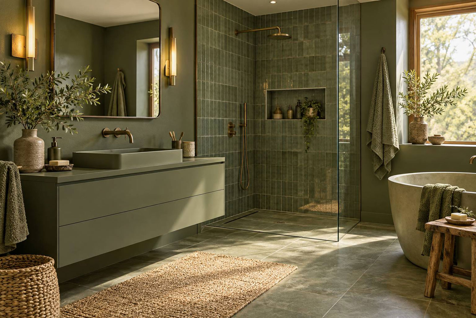 Bagno monocromatico
