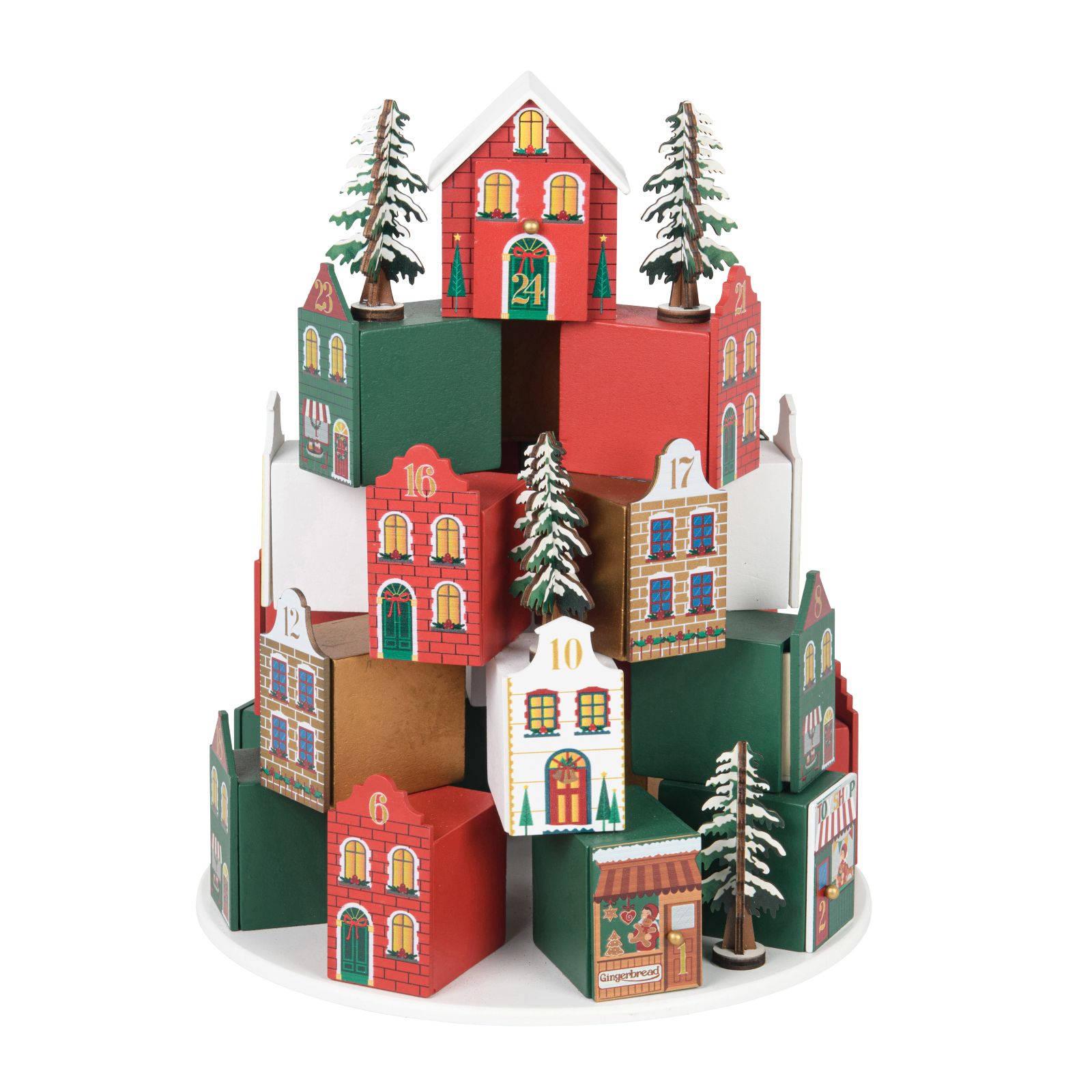 Un piccolo villaggio natalizio da comporre e personalizzare giorno dopo giorno: il calendario dell’Avvento Tradi di Maisons du Monde è formato da 24 casette in legno decorate nei colori tradizionali delle feste: rosso e verde con dettagli bianchi e dorati. Ogni casetta si apre per accogliere cioccolatini, piccoli regali, bigliettini o altre sorprese, accompagnando grandi e piccini fino al 25 dicembre. Le casette possono essere disposte liberamente per creare un paesaggio decorativo su una madia, un davanzale o sulla mensola del camino. Realizzato in legno e pensato per essere riutilizzato anno dopo anno, il calendario unisce la funzione del conto alla rovescia al piacere di allestire un angolo di casa dedicato al Natale. Prezzo 49,99 euro. www,maisonsdumonde.com Un piccolo villaggio natalizio da comporre e personalizzare giorno dopo giorno: il calendario dell’Avvento Tradi di Maisons du Monde è formato da 24 casette in legno decorate nei colori tradizionali delle feste: rosso e verde con dettagli bianchi e dorati. Ogni casetta si apre per accogliere cioccolatini, piccoli regali, bigliettini o altre sorprese, accompagnando grandi e piccini fino al 25 dicembre. Le casette possono essere disposte liberamente per creare un paesaggio decorativo su una madia, un davanzale o sulla mensola del camino. Realizzato in legno e pensato per essere riutilizzato anno dopo anno, il calendario unisce la funzione del conto alla rovescia al piacere di allestire un angolo di casa dedicato al Natale. Prezzo 49,99 euro. www,maisonsdumonde.com
