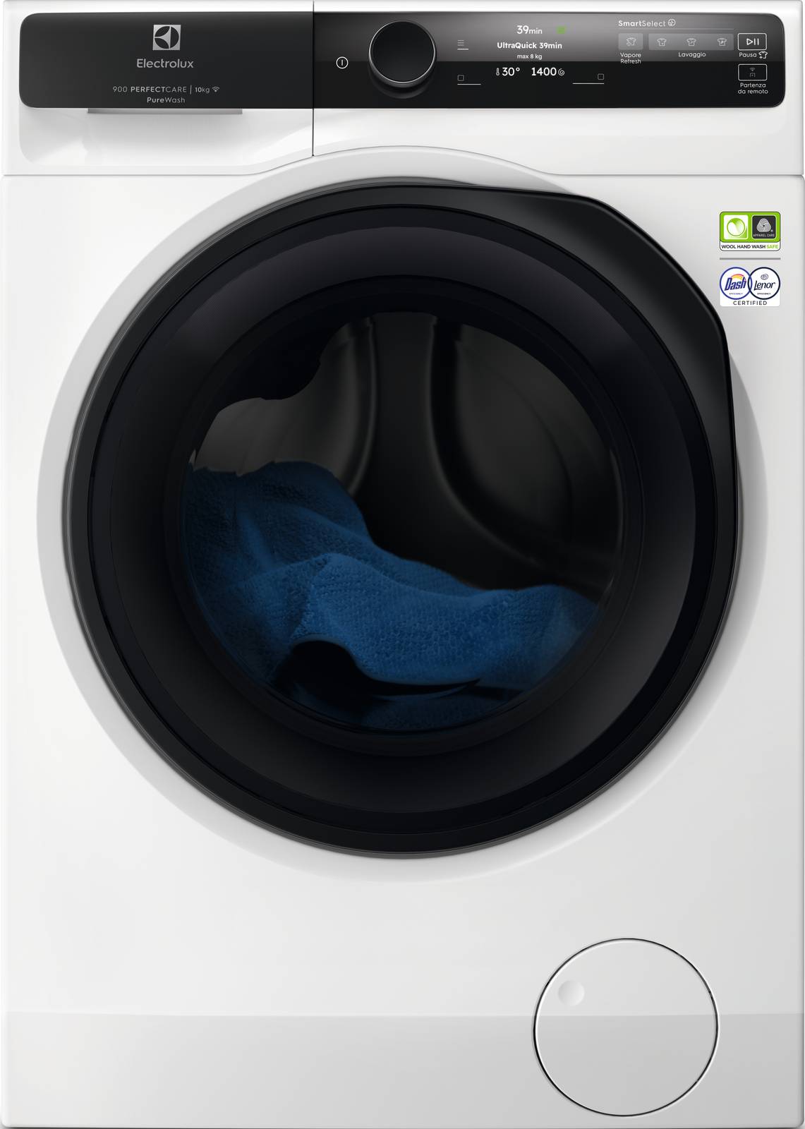 L'interfaccia SmartSelect della lavatrice Serie 900 EW9F710GCY di Electrolux fornisce un feedback di controllo e regola la durata e la temperatura per aiutare gli utenti a risparmiare fino all’80% di energia, 50% di tempo e 20% di acqua. Collegando l'elettrodomestico all'app è possibile accedere a tutte le funzioni, controllare le impostazioni e i consumi da remoto, e ricevere preziosi consigli per risparmiare risorse. Capiente 10 kg, ha display dinamico che consente una navigazione semplice e offre una guida personalizzata, oltre a pratici suggerimenti. Misura L 60 x P 66 x H 85 cm. Prezzo 1.249 euro. www.electrolux.it L'interfaccia SmartSelect della lavatrice Serie 900 EW9F710GCY di Electrolux fornisce un feedback di controllo e regola la durata e la temperatura per aiutare gli utenti a risparmiare fino all’80% di energia, 50% di tempo e 20% di acqua. Collegando l'elettrodomestico all'app è possibile accedere a tutte le funzioni, controllare le impostazioni e i consumi da remoto, e ricevere preziosi consigli per risparmiare risorse. Capiente 10 kg, ha display dinamico che consente una navigazione semplice e offre una guida personalizzata, oltre a pratici suggerimenti. Misura L 60 x P 66 x H 85 cm. Prezzo 1.249 euro. www.electrolux.it