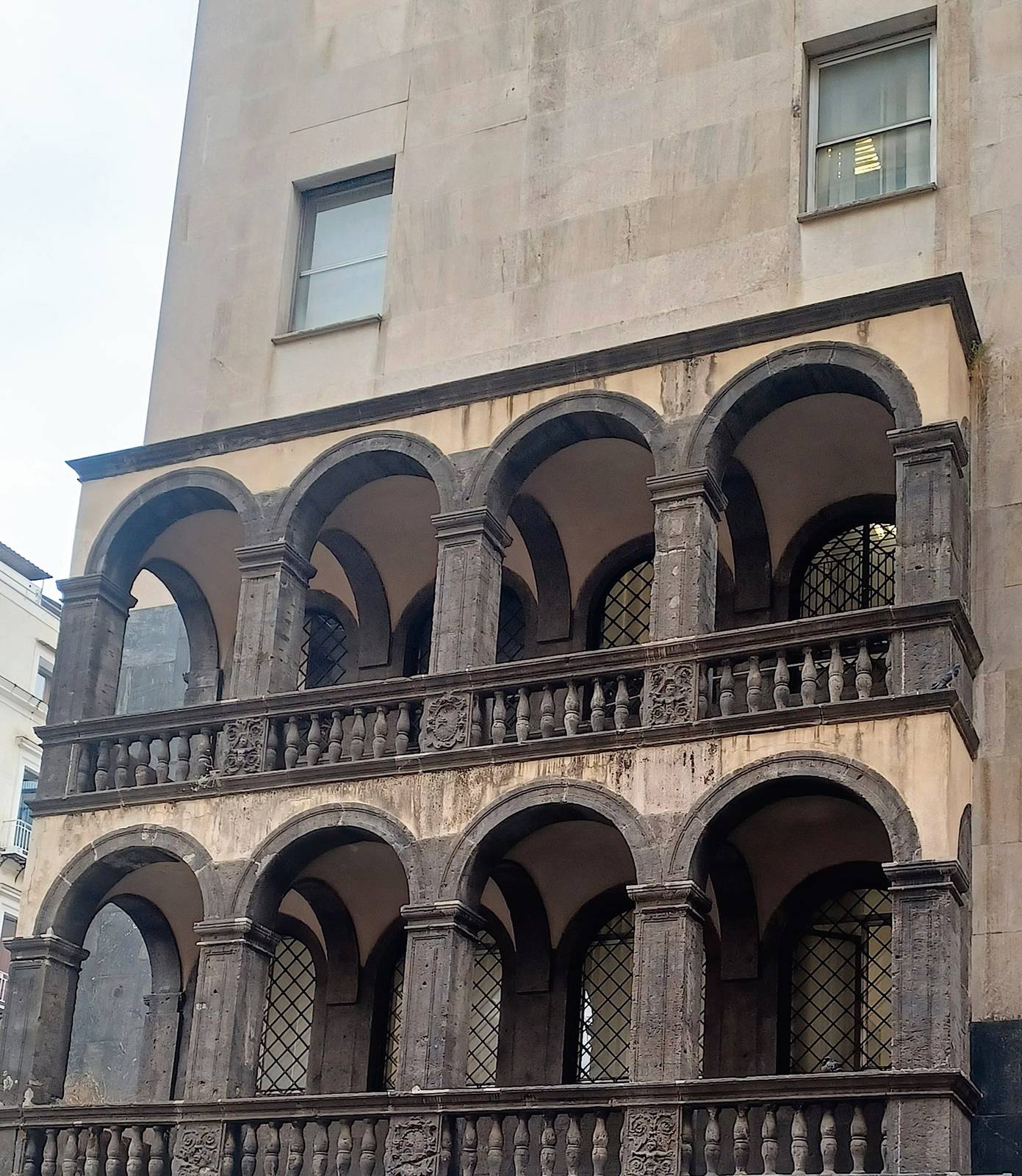Retro del Palazzo delle Poste Retro del Palazzo delle Poste