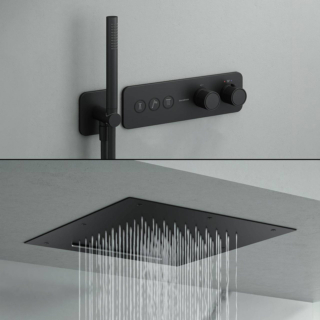 Mariner Oasy one - sistema doccia con termostatico e pannello pioggia Mariner Oasy one - sistema doccia con termostatico e pannello pioggia