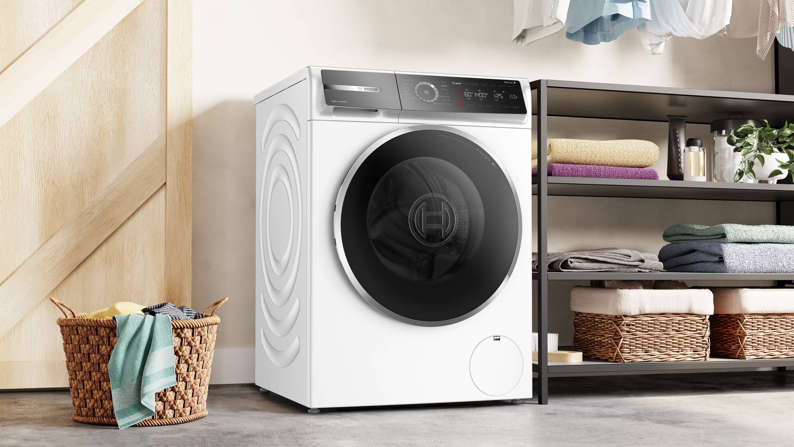 Con capacità di 9 kg, la lavatrice a carica frontale Serie 8 WGB24402IT di Bosch è gestibile dalla app Home Connect che permette di connettere, controllare e monitorare i programmi. Con l’Assistente al lavaggio è sufficiente indicare il colore, il tipo di tessuto e il livello di sporco e l’app è in grado di selezionare il programma ideale. La lavatrice calibra automaticamente la temperatura dell'acqua, l'azione del cestello e il tempo di ammollo. Misura L 60 x P 59 x H 84,5 cm. Prezzo
1.579 euro. www.bosch-home.com/it Con capacità di 9 kg, la lavatrice a carica frontale Serie 8 WGB24402IT di Bosch è gestibile dalla app Home Connect che permette di connettere, controllare e monitorare i programmi. Con l’Assistente al lavaggio è sufficiente indicare il colore, il tipo di tessuto e il livello di sporco e l’app è in grado di selezionare il programma ideale. La lavatrice calibra automaticamente la temperatura dell'acqua, l'azione del cestello e il tempo di ammollo. Misura L 60 x P 59 x H 84,5 cm. Prezzo
1.579 euro. www.bosch-home.com/it