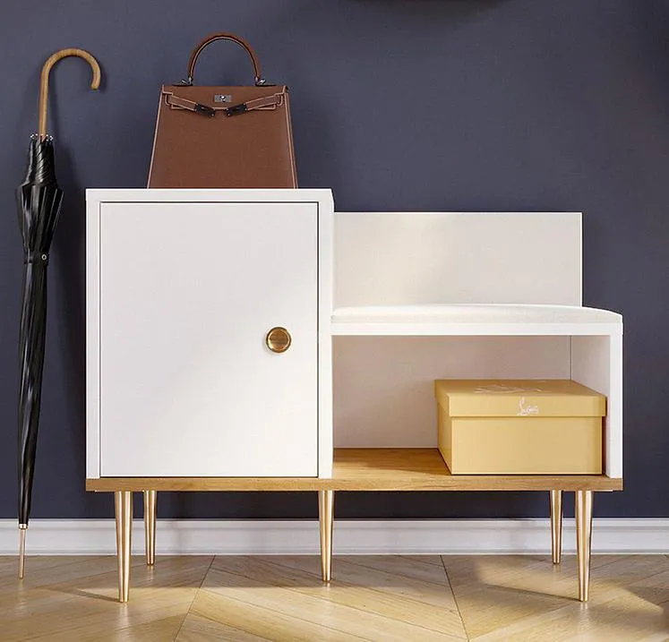 Scarpiera moderna salvaspazio Design minimalista sottile scarpiera bianca  Display Nordic Armarios De Dormitorio mobili per la casa