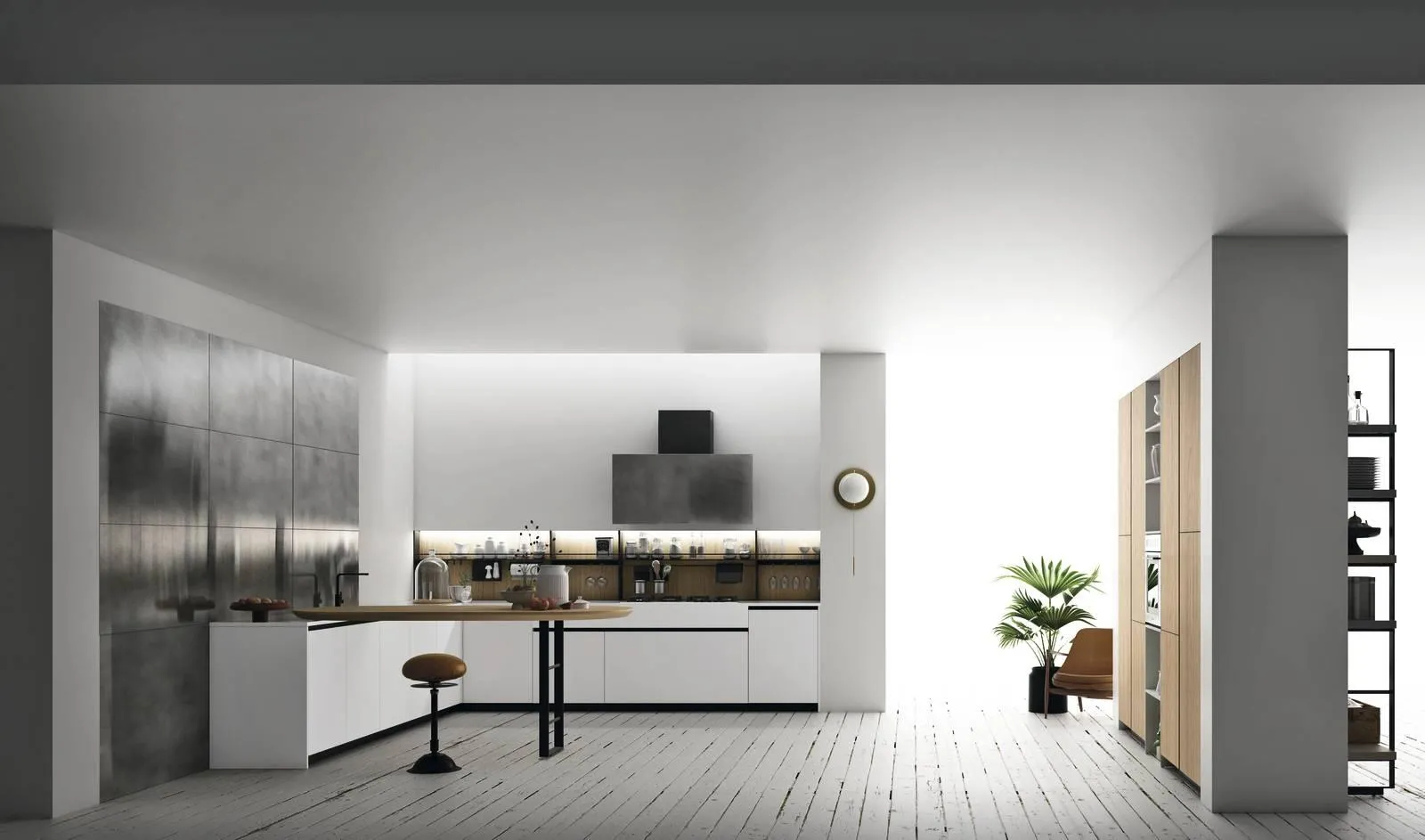 Cucine laccate: bianco, beige, grigio i colori che vanno per la maggiore -  Cose di Casa