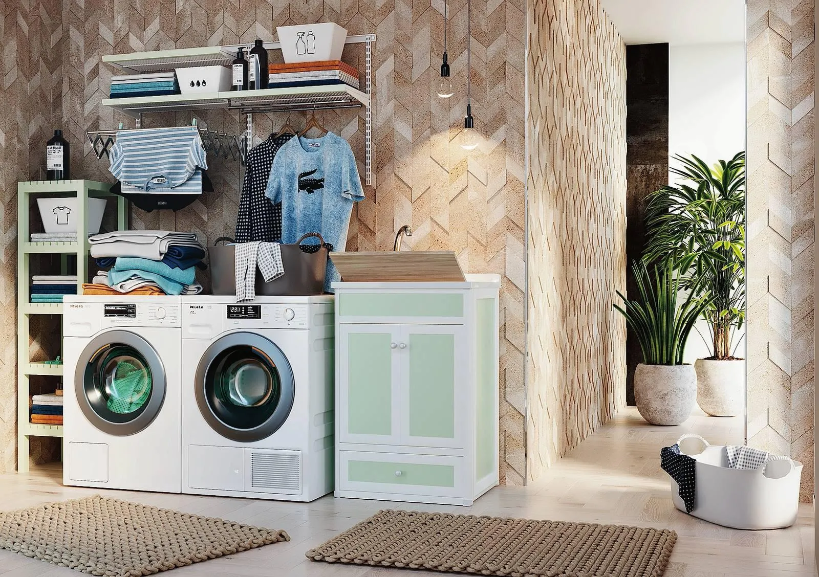 Dove trovare spazio per la lavanderia? 13 progetti da copiare, anche per  case piccole - Cose di Casa
