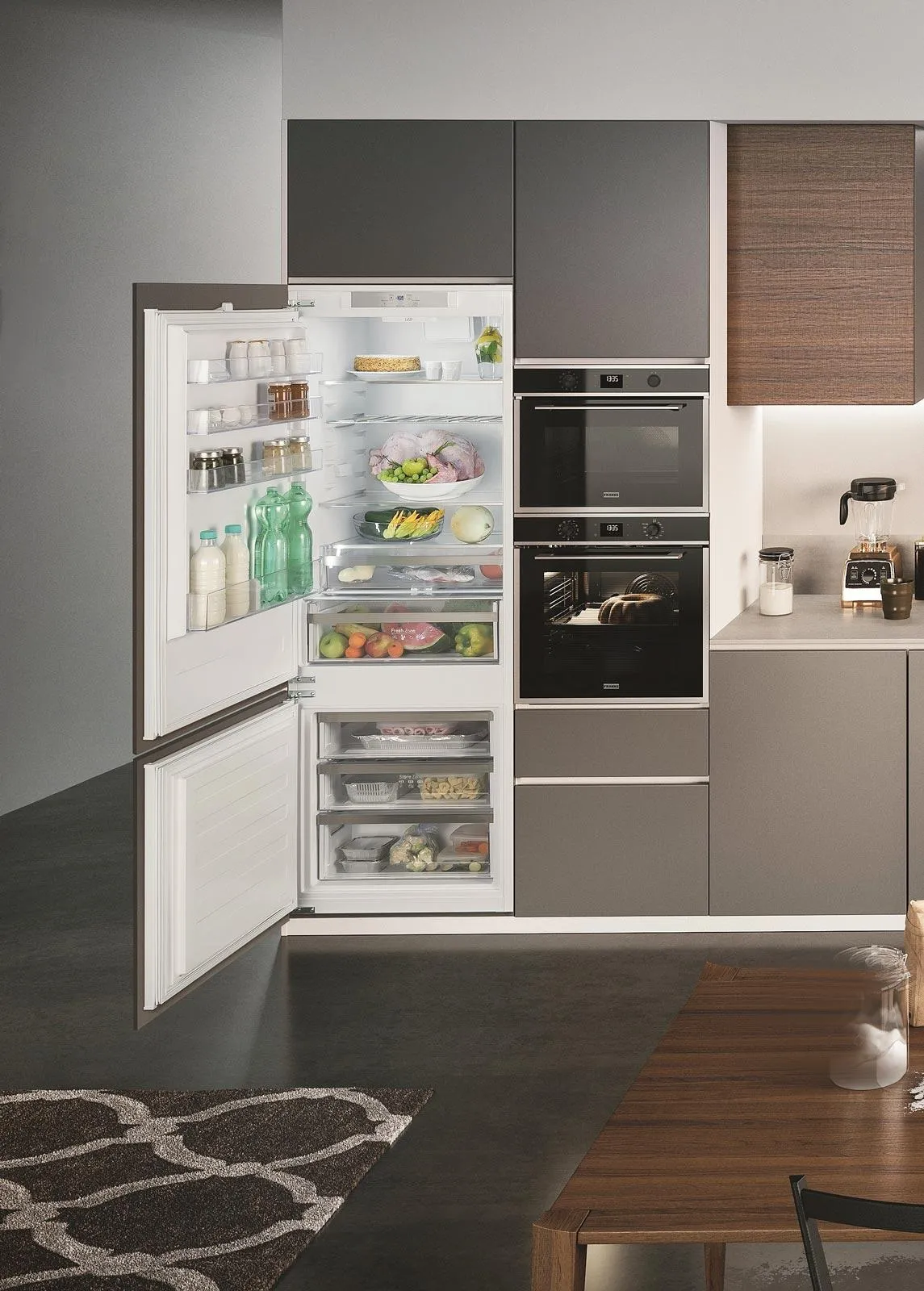 15 frigoriferi da incasso: misure, silenziosità, capienza, bassi consumi  Guarda le schede per valutare in dettaglio - Cose di Casa